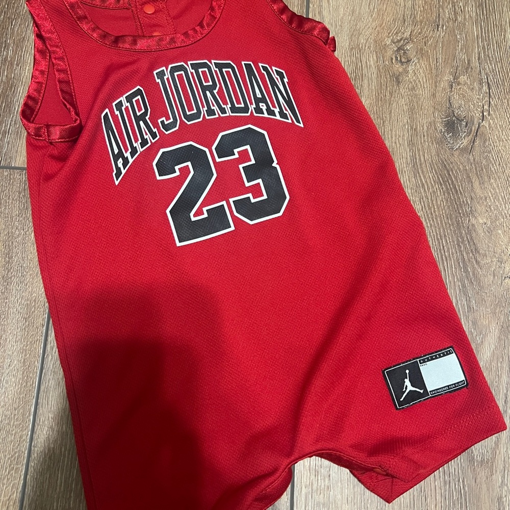 Jordan Kids Red Basketball Jersey 18 Months